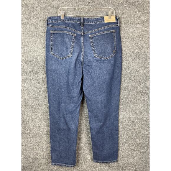 Seven for All Man Kind Jeans Women's Size 14 Straight Medium Wash - Picture 10 of 16